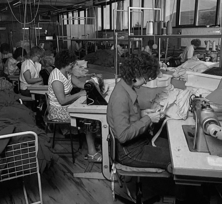 WRAPLO sewing workers Denmark textile production