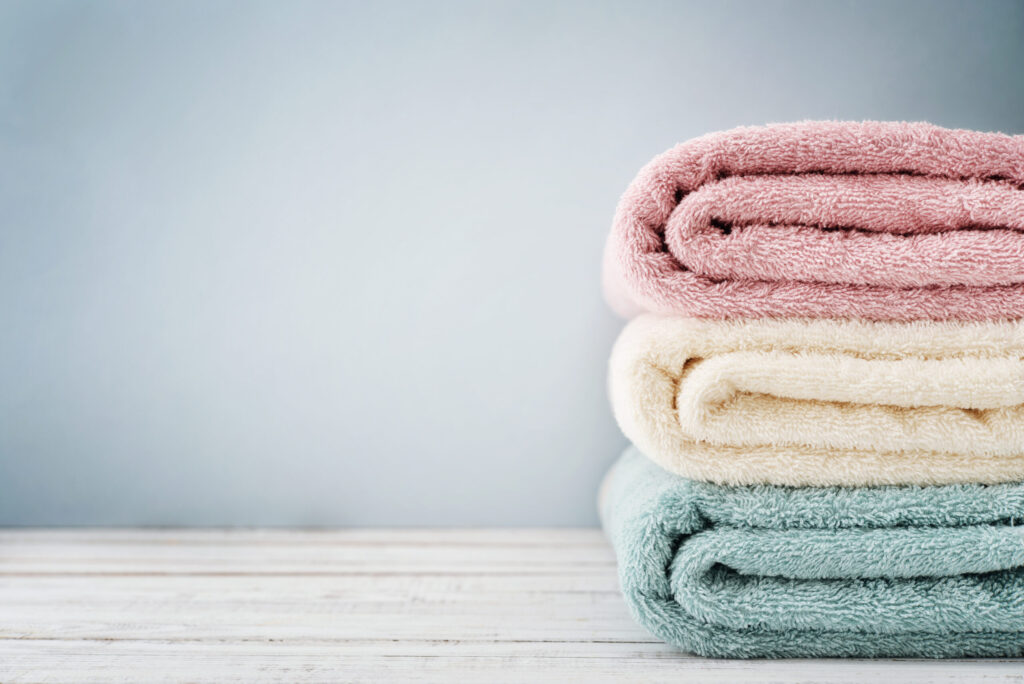 Dobby pastel cotton towels manufacturer in Vietnam