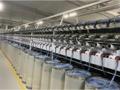 Open-end spinning process for recycled cotton towel yarn production in Vietnam